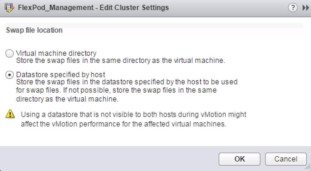 Under the Clusters pane, right-click FlexPod_Management and click Add Host.