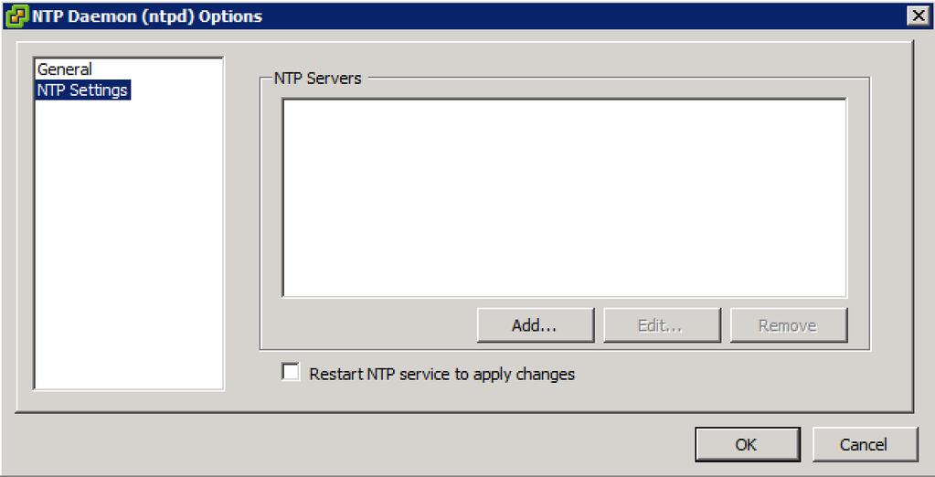 Note: The NTP server time might vary slightly from the host time.