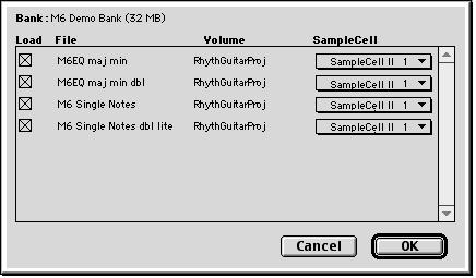 Opening Banks or Instruments with 24-bit Audio FIles SampleCell Editor can open Banks and Instruments containing 24-bit audio files.