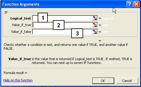 USING THE IF FUNCTION Term IF Function Description Returns one value if a condition you specify evaluates to TRUE and another value if it evaluates to FALSE. Figure 3 1.