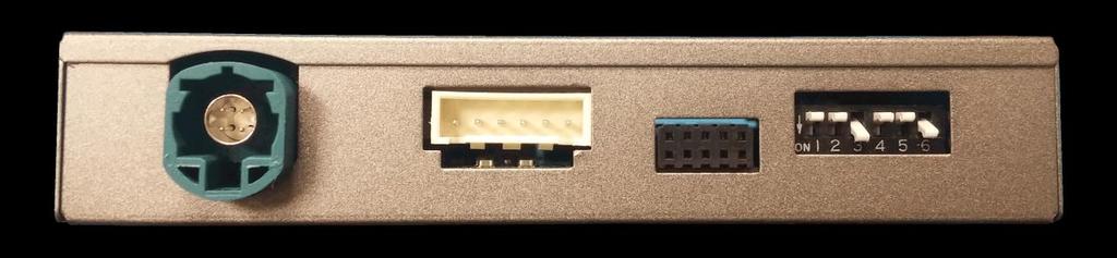 Video IN (from radio) Not Used Dip Switches Dip Switch