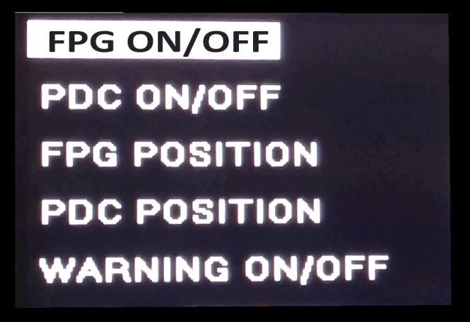 The OSD Menu will appear on screen (auto-time out in about 5 seconds if no action occurs).