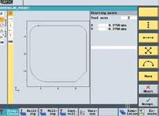 Part Drawing to Programming By using the dimensions shown on any part drawing the Touch 2200 is