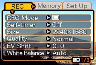 Using the On-screen Menus Pressing [MENU] displays menus on the monitor screen that you can use to perform various operations.