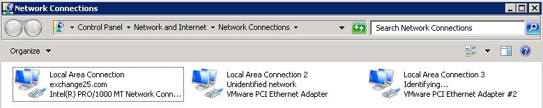 Network Connections window The Local Area Connection Properties dialog box opens (Figure 38). 4. Open the appropriate Internet Protocol Version properties.