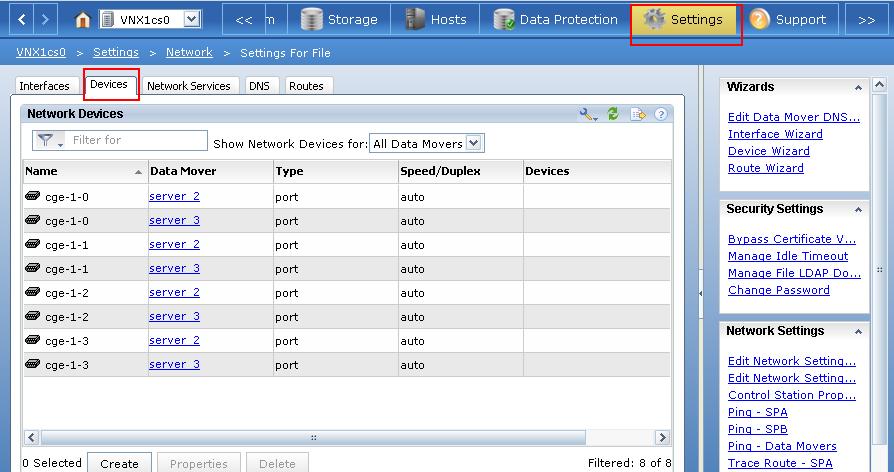 Lab 7: Part 1 Configure Networking on VNX Step 1 System Login: Connect to your VM Windows workstation; Win-X and login to Unisphere using your sysadmin credentials (refer to the Appendix for