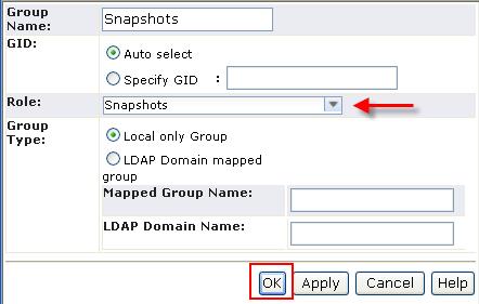 4 Create a local Group: Navigate to Settings > Security > User Management > User Customization for File