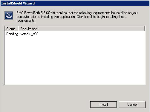 Double click on the appropriate executable to start the installation. Example: EMCPower.Net32.signed.5.5.b289.