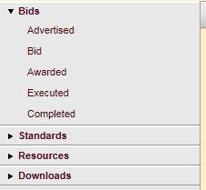 Chapter 4 Bid Information View Plan Holders Click on the Advertised or Bid link