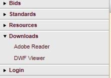 Standards Library - Adobe Reader Click on the Adobe Reader link in the Downloads section on left side of navigation bar (See Figure 67) This link will redirect you to Adobe s page where you can