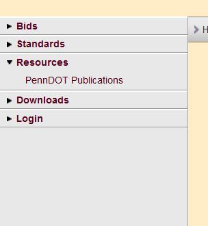 Glossary PennDot Publications View Publications Click on the penndot Publications link under