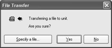 Transferring Setting Files Section 4-3 4-3-2 Transferring Setting Files to SPU Units The following procedure can be used to transfer the setting file from the SPU- Console to an SPU Unit. 1,