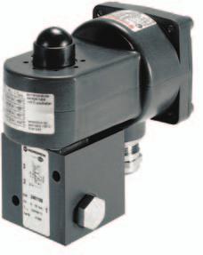 0 / poppet valves electromagnetic actuated, directly controlled G /, / NPT or flanged with NAMUR interface TÜV-approval based on IEC 6 8 Valves for safety systems up to SIL Standard NAMUR type -