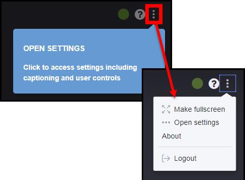 8 Using the Pager Tool Settings Clicking on this will