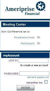 Preparing & Launching Your Meeting (Per-Minute Model) You can launch your web meeting using links provided on your presenter invitation sent via email from conferencecenter@meetme.net.