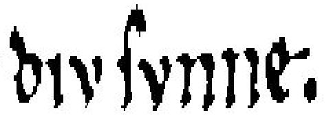 C. The Parzival database Fig. 4. Parzival handwritten text sample The Parzival database contains 4477 text lines handwritten by three writers in the 13-th century.