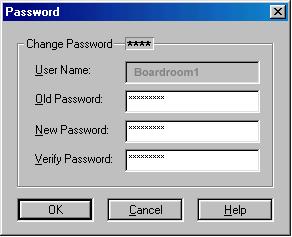 Changing the MXM Password Chapter 7 Telephony Exchange Functions When you log in to the MXM server, you enter your MXM user name and password.