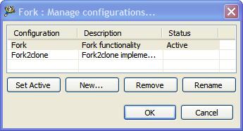 Debugging Embedded Linux Software Debugging applications that use fork() and exec() system calls Figure 75: Fork: Manage Configurations Dialog Box 8. Activate the Fork2clone build configuration. 9.