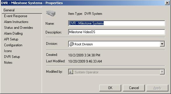 Adding Milestone as a DVR system Configuration 1. In the Gallagher Command Centre select the Configure menu item and then select External systems. 2.