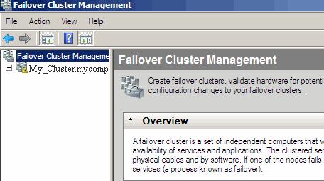 8 After the cluster has been successfully created, the Summary window appears.