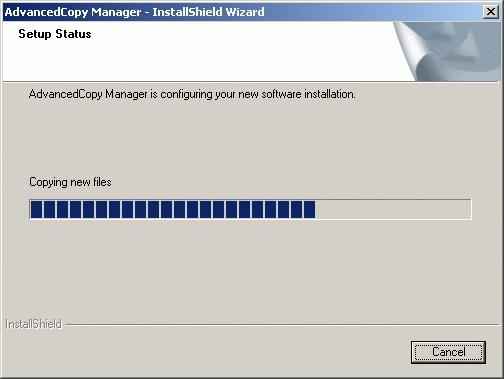 10. Confirm the settings in the [Start Copying Files] window. If no errors are detected, click the [Next] button.