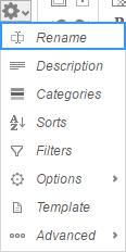 Use the Row Headers Placement dropdown to determine how the Row Headers are displayed. Columns Display the Row Headers in columns from left to right in their order in the Row Header Source panel.