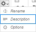 Dashboard Options Select 'Options' in the Toolbar drop-down menu to open the Dashboard Options Window.