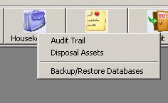 CHAPTER 8 HOUSEKEEPING MODULE 8.1. Audit Trail Click < SEARCH > to search for asset records that matches the Search Criteria from the database.