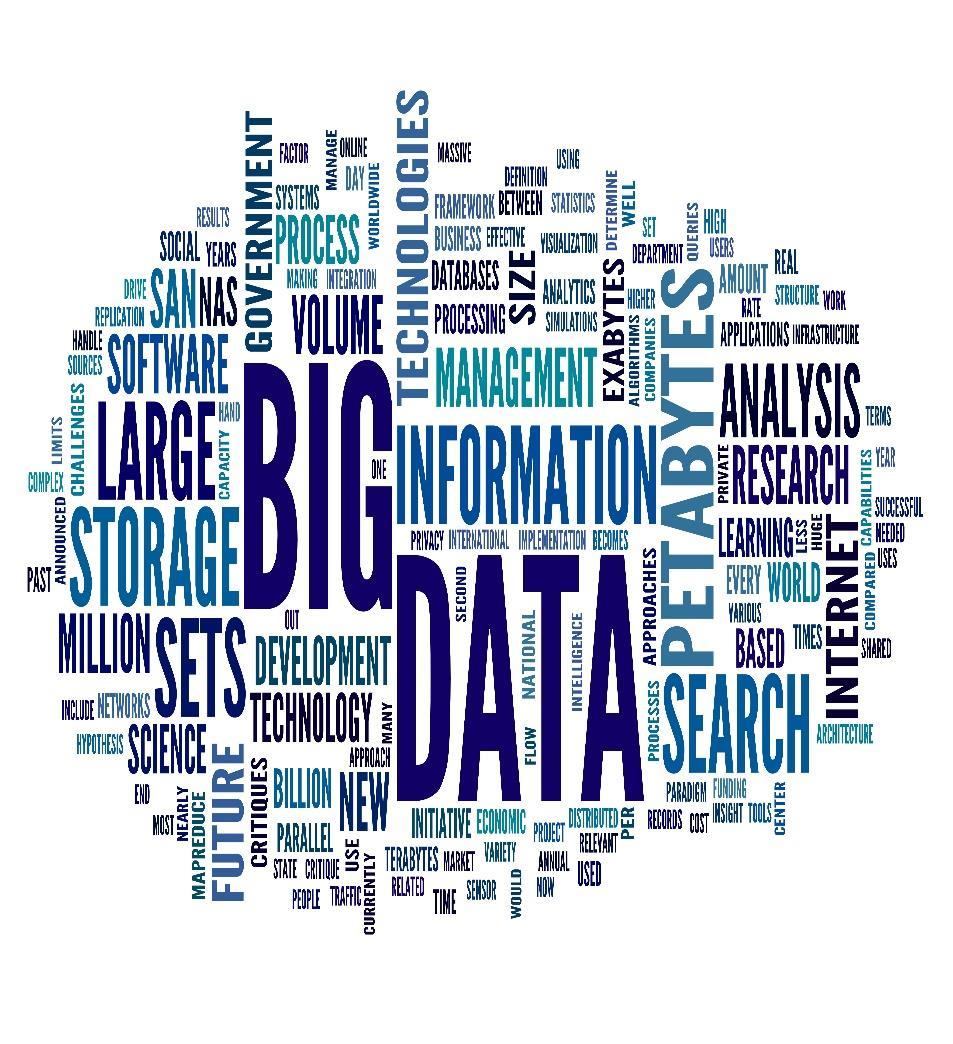 Big Data Challenges Big Data is a relatively new concept and can mean many things to many people In general, it is