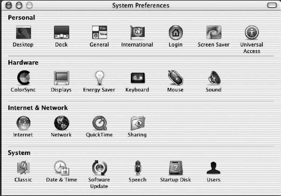 Click on the System Preferences icon. (2) (3) 2.