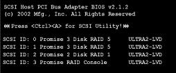 Chapter 9: In-Band SCSI SCSI ID Modes UltraTrak has two SCSI ID modes, ID and LUN (Logical Unit Number). ID mode assigns a separate SCSI ID number to each array.