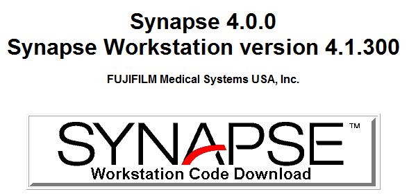 5. Click on the logo Synapse Workstation Download Code as shown here: 6.