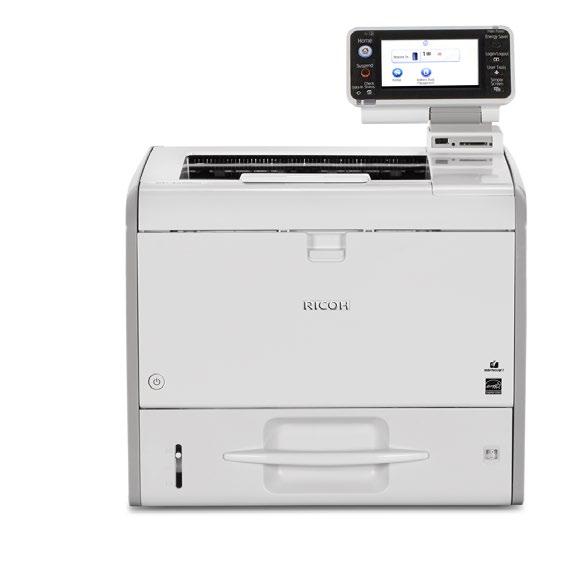 Monochrome Laser Printers Aficio SP 6330N Print speed of 35-ppm Up to 11" x 17" paper size in a desktop solution 1,600 sheet maximum paper capacity 466 MHz Processor 256 MB RAM expandable to 512 MB