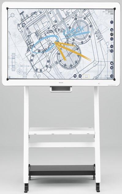 Unified Communication System Interactive Whiteboard D5510 Diagonal: 55" panel size Full-color, high-definition LCD display with LED backlighting for exceptional brightness, sharp text and precise