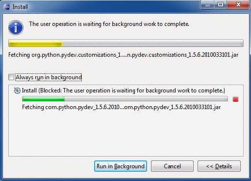 Chapter 3: Developing Jython Adapters e. Restart Eclipse. PyDev is now installed in your Eclipse IDE.