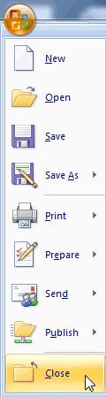 Creating a Microsoft Word Document When you close your document, you will be prompted to save if you
