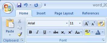 C lick within the paragraph relating to Copying text formatting. Click on the Format Painter icon (displayed on the Home tab within the Clipboard section).