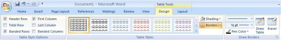 Right click on the table and from the popup menu displayed select the AutoFit command. You can select options as required to automatically resize the table.