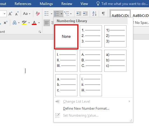 WORD 2016 FOUNDATION Page 67 Select the bulleted items within the document and click on the Bullets icon to remove the bullet formatting.