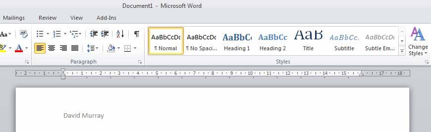 WORD 2010 FOUNDATION Page 102 Click on the Close Header and Footer