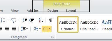 Right click on the table and from the popup menu displayed select the AutoFit command.