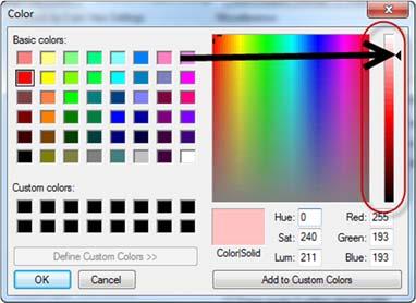 If you have kept the default colours from NetHelpDesk install, this may be hard to read.