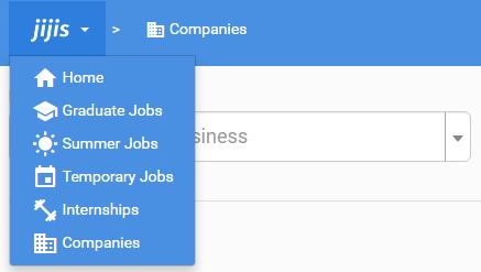 Q3: How do I bookmark a company? 1. Click the company name in a job post or click Companies on the upper left corner. 2. Choose your favourite company. 3. Click the star on the upper right corner. 4.