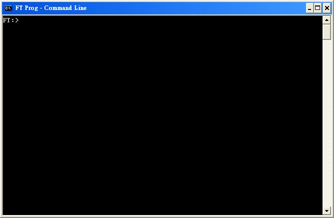 7 Command Line Programming Click on the "Launch Command Line Application" button on the toolbar.