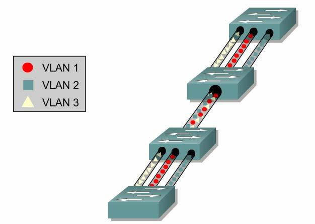. VLANs and trunking Non-Trunk Links Trunk Link Non-Trunk Links A trunk is a single channel between two points that are usually switching centers.