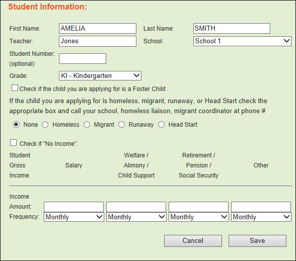 16 Enter the last four digits of the HoH s social security number in the Last 4 Digits of the Social Security Number text field or check the box if the HoH does not have a SSN.