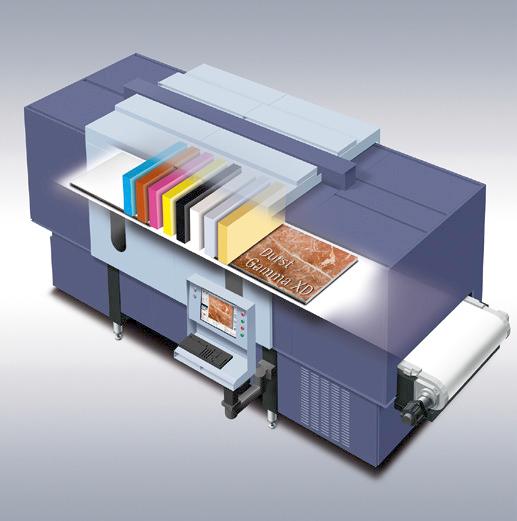 NEW DURST GAMMA XD SERIES The Gamma XD Series is Durst s new-generation 8-colour ceramic inkjet printer platform designed for long-term high-precision printing with ultimate colour stability and