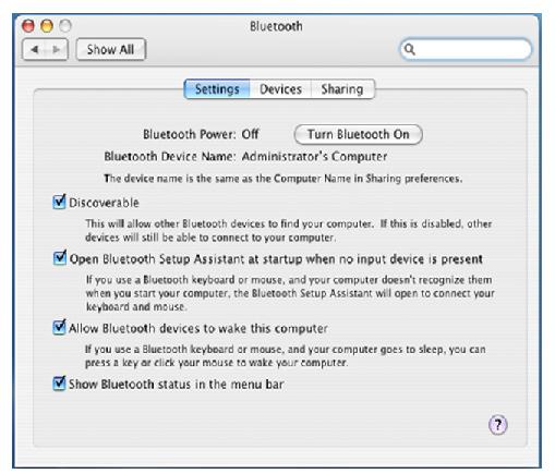Click the Bluetooth icon located on your desktop or in the system bar. 4.