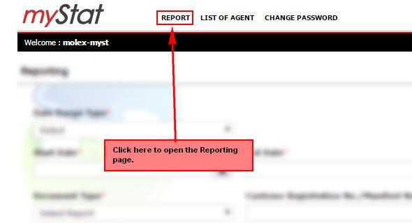 Section 3. Reporting 3.1. Generate a Report Users are able to generate a report based on the date and document types.