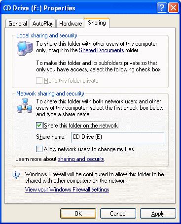 Maintenance 12. Recovering the HDD (6) Check the [Share this folder on the network] check box in the [Network sharing and security] group box and click the <OK> button. 12.3.